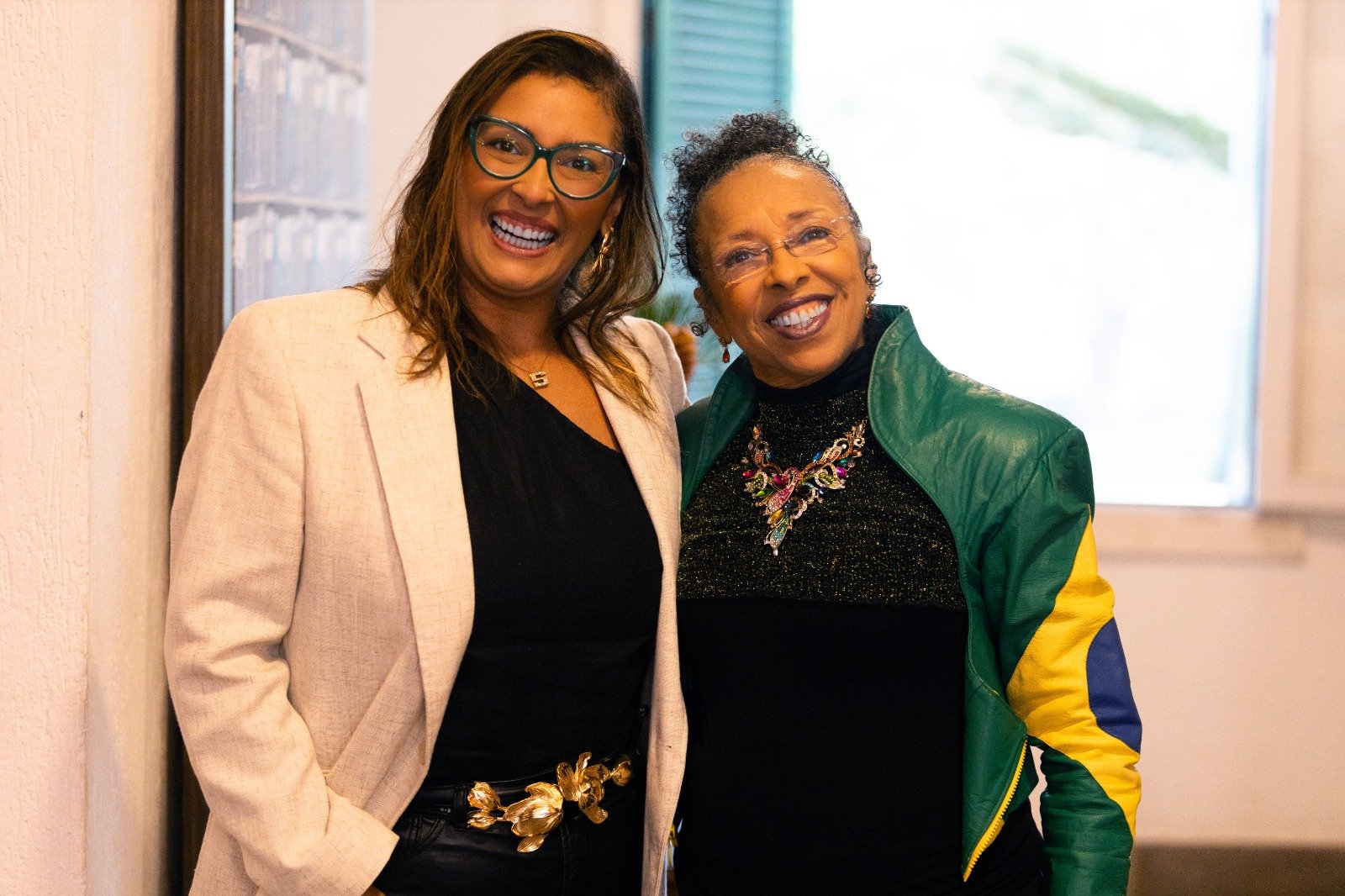 Maya e Sol, fundadoras da Network BR Global